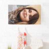 Banderoles In Love Memory Memorial Modern Elegant Photo (En situation)