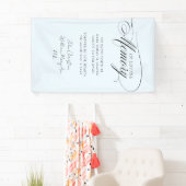 Banderoles "In Love Memory" Moderne, Calligraphie, Mariage (En situation)