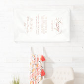 Banderoles "In Love Memory" Moderne, Calligraphie, Mariage (En situation)