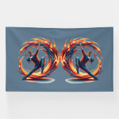 Banderoles Incendie De Rue Avec Énergie Urbaine (Horizontal)