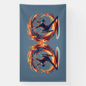 Banderoles Incendie De Rue Avec Énergie Urbaine (Verticale)