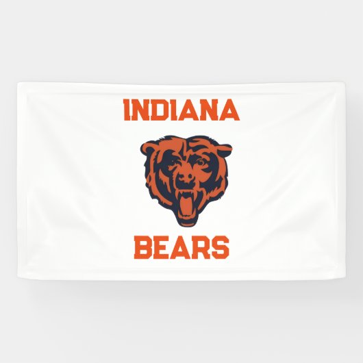 Banderoles Indiana Bears Flag (Horizontal)