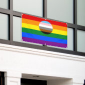 Banderoles Indicateur d'inclusion gay pride (Bâtiment extérieur)