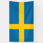 Banderoles Indicateur suédois (Suède) (Vertical)