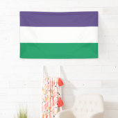 Banderoles Indicateur Suffragette (En situation)