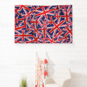Banderoles Indicateur Union Jack | Drapeau du Royaume-Uni | D (Insitu)