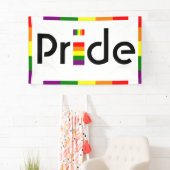 Banderoles Indoor or Outdoor Banner - PRIDE (En situation)
