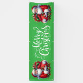 Banderoles Indoor Outdoor Custom Banner-Merry Christmas (Vertical)