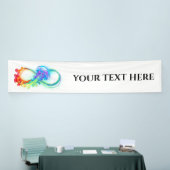 Banderoles Infinity avec Rainbow Jellyfish (Salon professionnel)