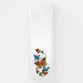 Banderoles Infinity of Monarch Butterflies (Verticale)