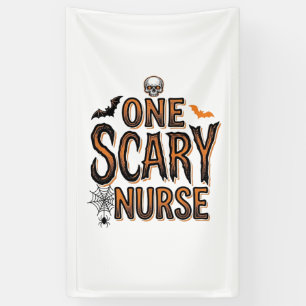 Banderoles Infirmière effrayante Halloween Vintage Gravure T-