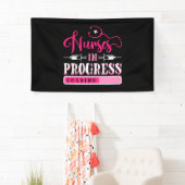 Banderoles Infirmière En Cours Étudiant À L'École De Soins In (En situation)