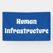 Banderoles Infrastructure humaine (Horizontal)