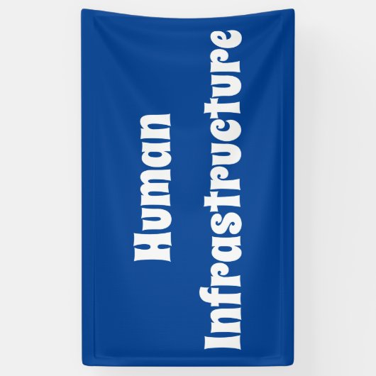 Banderoles Infrastructure humaine (Vertical)