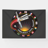 Banderoles Insigne de mission spatiale (Horizontal)