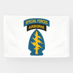 Banderoles Insigne des forces spéciales - Onglet aéroporté