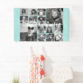 Banderoles Instagram Photo Collage 14 photos peuvent CHANGER (En situation)