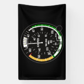 Banderoles Instrument de vol indicateur de vitesse de l'aéron (Verticale)