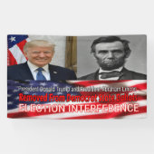 Banderoles Interférence électorale (Horizontal)
