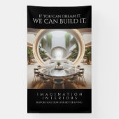 Banderoles Intérieurs architecturaux époustouflants Dessus de (Verticale)