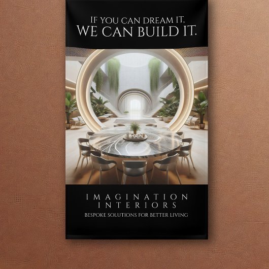 Banderoles Intérieurs architecturaux époustouflants Dessus de