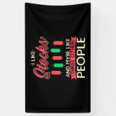 Banderoles Investisseur J'Aime Les Stocks (Vertical)