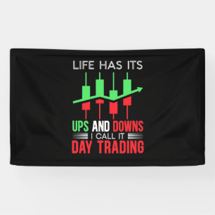Banderoles Investisseur J'Appelle Ça Jour Trading