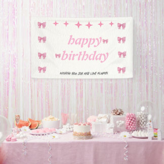 Banderoles Invitation d'anniversaire - Faites votre fête