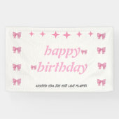 Banderoles Invitation d'anniversaire - Faites votre fête (Horizontal)