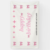 Banderoles Invitation d'anniversaire - Faites votre fête (Vertical)