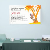 Banderoles Invitation de l'église de Noël (Salon professionnel)