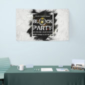 Banderoles Invitation personnalisée Bloc partie (Salon professionnel)