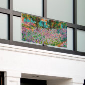 Banderoles Irises Monet Garden Fleurs Giverny (Bâtiment extérieur)