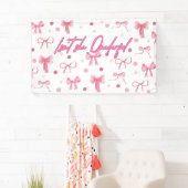 Banderoles Isn't She Onderful First Birthday Banner (En situation)