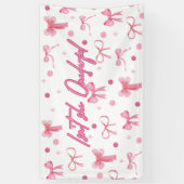 Banderoles Isn't She Onderful First Birthday Banner (Vertical)