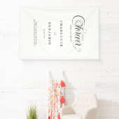 Banderoles It’s a Forever Kind of Thing - Wedding Welcome (Insitu)