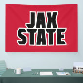 Banderoles Jacksonville State University JAX STATE Bold Text (Salon professionnel)