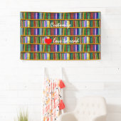 Banderoles J'adore lire Livres Thunder_Cove (En situation)