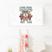 Banderoles J'Ai Ce Chien En Moi, T-Shirt Classique (5) (En situation)