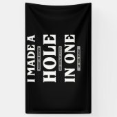 Banderoles J'Ai Fait Un Bogey Sur Chaque Trou Et J'Ai Jeté Du (Vertical)