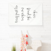 Banderoles "J'ai trouvé celui que mon âme aime" Mariage (Insitu)