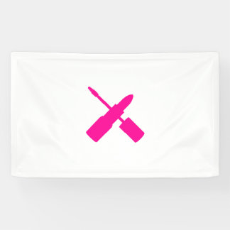 Banderoles J'aime des roses indien de cosmétiques de mascara