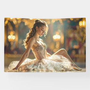 BANDEROLES J'AIME LE BALLET - BALLET & DANSE