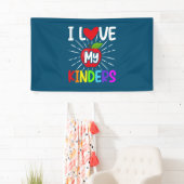 Banderoles J'Aime Mes Gentils À L'École (En situation)