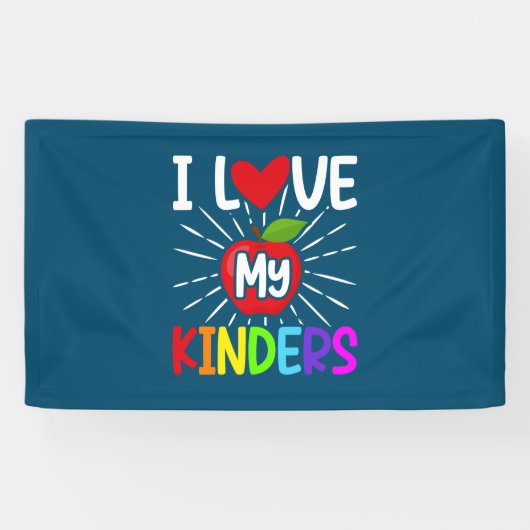 Banderoles J'Aime Mes Gentils À L'École (Horizontal)