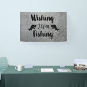 Banderoles J'aimerais pêcher une citation drôle (Salon professionnel)