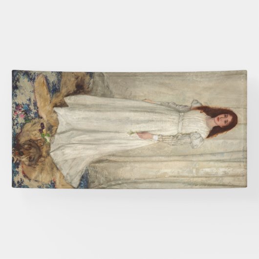 Banderoles James Whistler - Symphonie en blanc no 1 (Horizontal)