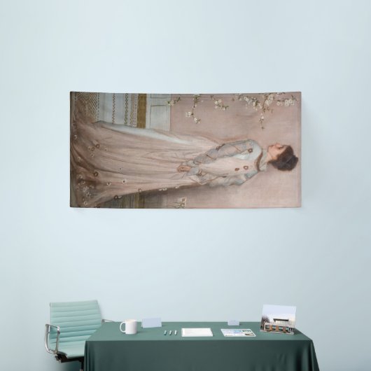 Banderoles James Whistler - Symphonie en couleur chair et ros (Salon professionnel)