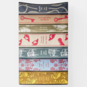 Banderoles Jane Austen's Novels (Vertical)
