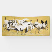 Banderoles Japanese Cranes Vintage Bird Classic (Horizontal)